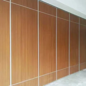 Sliding Aluminium Rail Soundproof Movable Partition Wall For Conference Hall