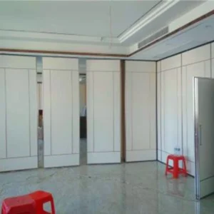 Sliding Aluminium Roller Soundproof Partition Wall Melamine Surface 4m Height