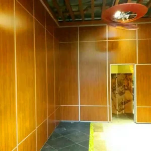 Sliding Aluminium Roller Track Acoustic Partition Wall For Muti - Function Hall