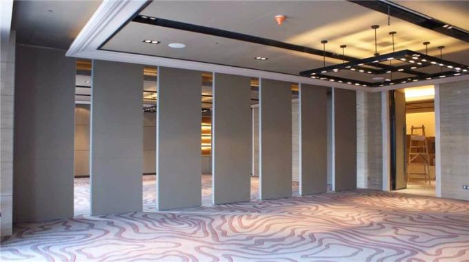 Sliding Aluminium Track Acoustic Movable Partition Walls Operable Walls 0