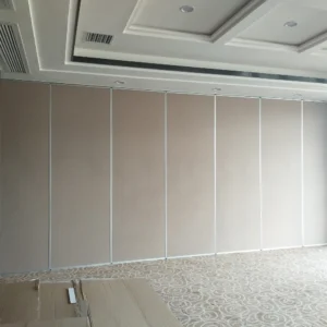 Sliding Aluminium Track Partition Removable Walls / 4m Height Sound Proof Room Dividers