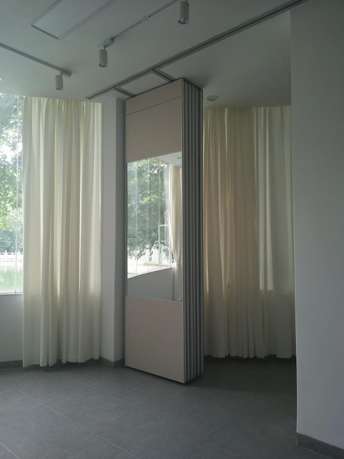 Sliding Aluminium Track Partition Removable Walls / 4m Height Sound Proof Room Dividers 0