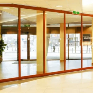 Sliding Aluminum Glass Partitions Wall 10 mm Glass for Home