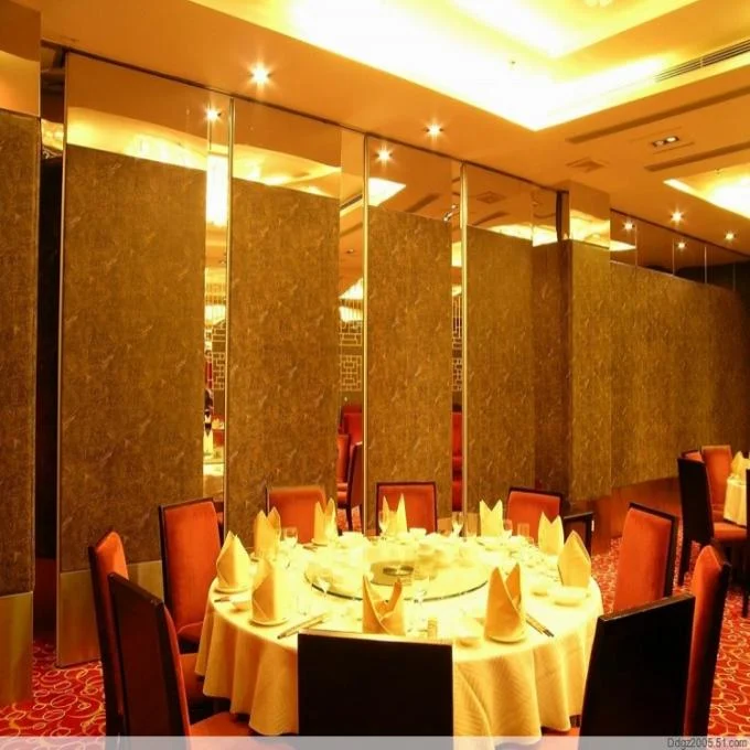 Sliding Door Interior Wooden Design Movable Partition Wall For Banquet Hall And Auditorium 0