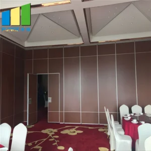 Sliding Door Partition Wooden Folding Partition Walls For Banquet Hall