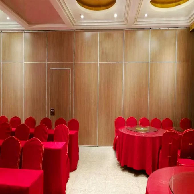 Sliding Folding Movable Wall Partition With Ceiling Wheels Laminated 1
