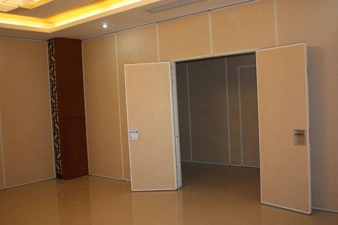 Sliding Folding Office Sound Proof Wall Partition Commercial Interior Door Aluminium Trolley 1