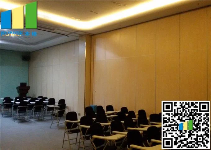 Sliding Folding Partition Walls Office , Acoustic Movable Walls For Banquet Hall 2