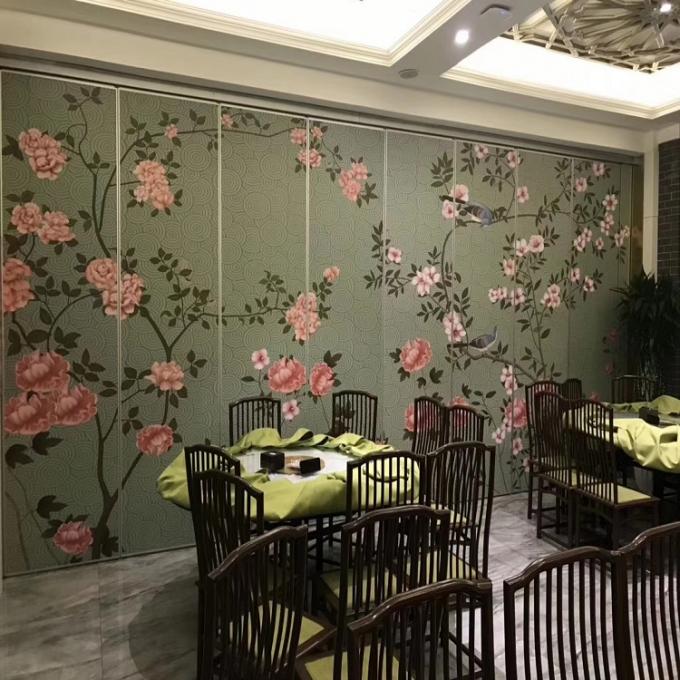 Sliding Folding Soundproof Accordion Movable Partition Walls For Office / Banquet Hall 0