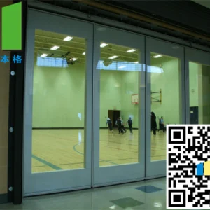 Sliding Glass Wall Partition With Doors Malaysis Aluminum Track