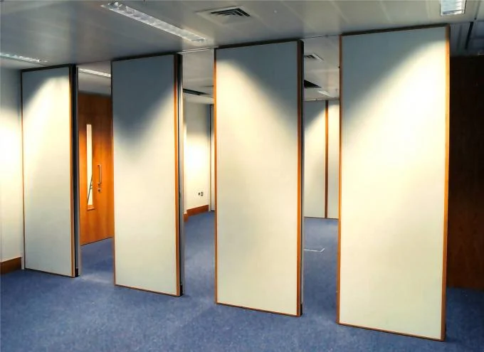 Sliding Home Fabric Office Accordion Partition Walls Movable Demountable 2