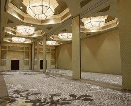 Sliding Movable Acoustic Room Dividers / Operable Wall Partitions 0