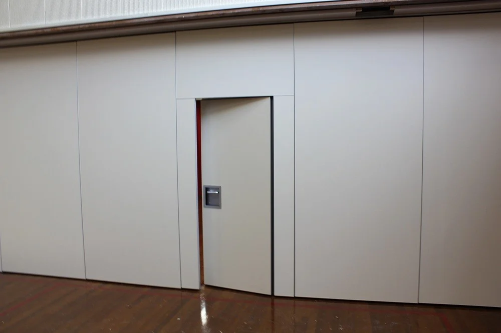 Sliding Office Room Partition Walls With Aluminium Profile 4m Height