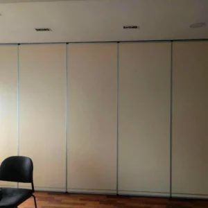 Sliding Rail Wheel Sound Proof Partitions Top Hanging System For Dividing And Creating Rooms