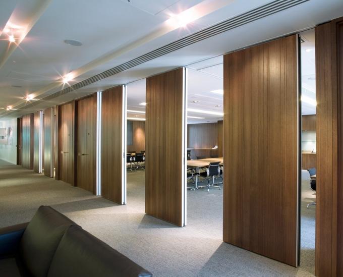 Sliding Screen Removable Movable Panel Soundproof Door Divider Partition Wall Hotel Hall Office 1