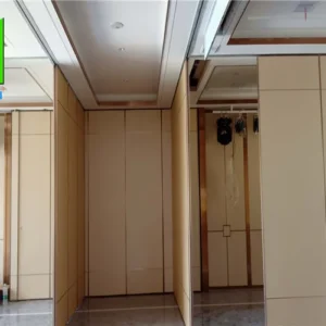 Sliding Screen Removable Wall Partition Movable Panel Soundproof Door Divider Restaurant Hall Partition