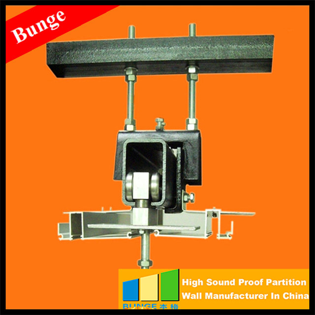 Sliding Ultrahigh Soundproof Folding Movable Wall Panels For High Exhibition Hall Dividers 4