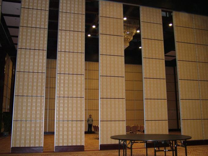 Sliding Ultrahigh Soundproof Folding Movable Wall Panels For High Exhibition Hall Dividers 1
