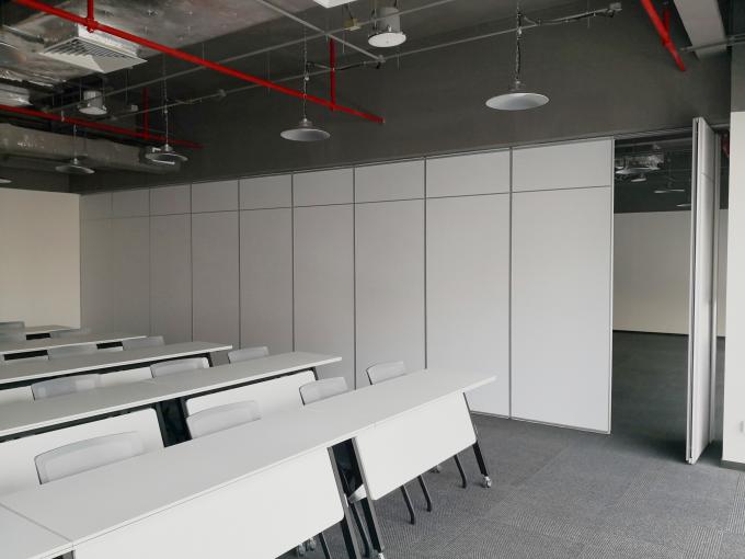 Sliding Vary Foldable Wall Partition Operable Door For Office No Floor Track 2