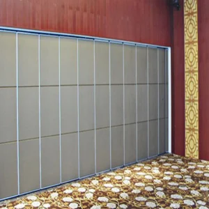 Sound Absorbing Material Sliding Movable Partition Walls For Banquet And Office Room