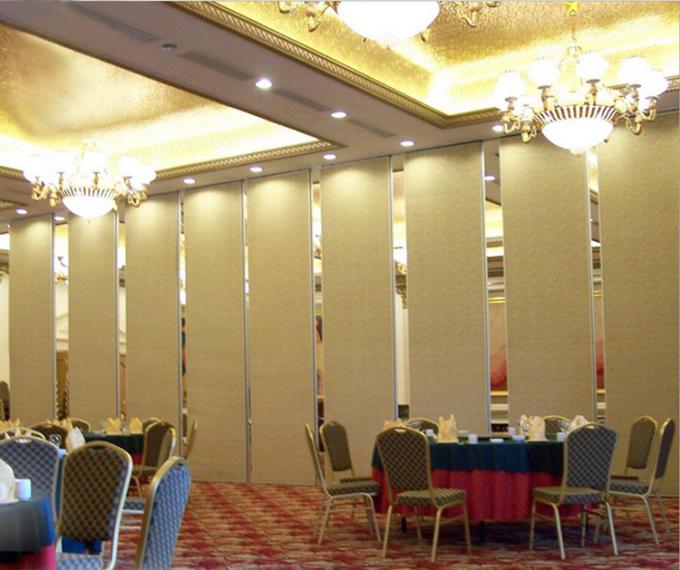 Sound Absorbing Material Sliding Partitions Walls For Banquet Room And Office Room 0