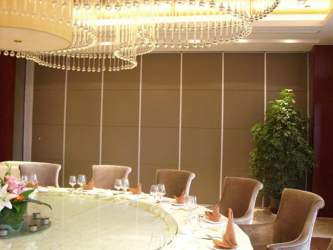 Sound Absorbing Material Sliding Partitions Walls For Banquet Room And Office Room 2