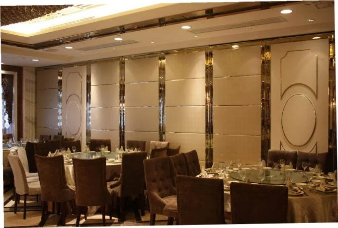 Sound Insulated Movable Wall Partitions Sliding Retractable Room Dividers For Game Area 2