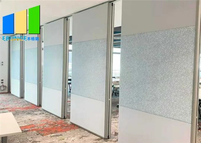 Sound Insulated Temporary Movable Partition Sliding Walls For Conference Room 0