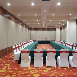 Sound Insulation Acoustic Removable Panel Movable Aluminium Office Sliding Partition Wall For Meeting Room