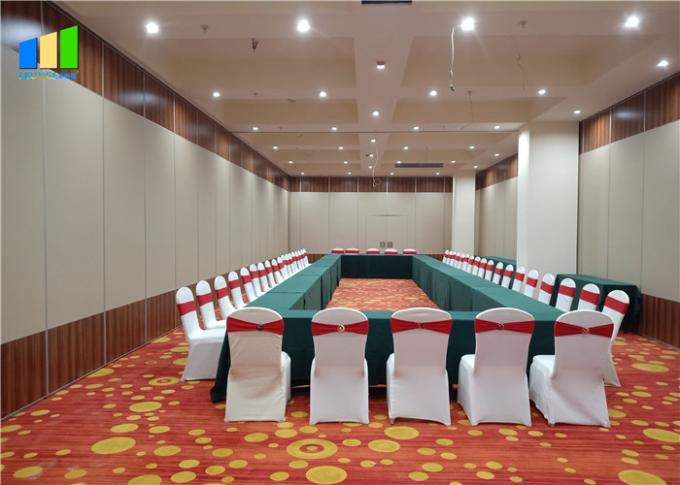 Sound Insulation Acoustic Removable Panel Movable Aluminium Office Sliding Partition Wall For Meeting Room 0