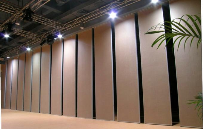 Sound Insulation Folding Movable Partition Walls System For Banquet Hall 0