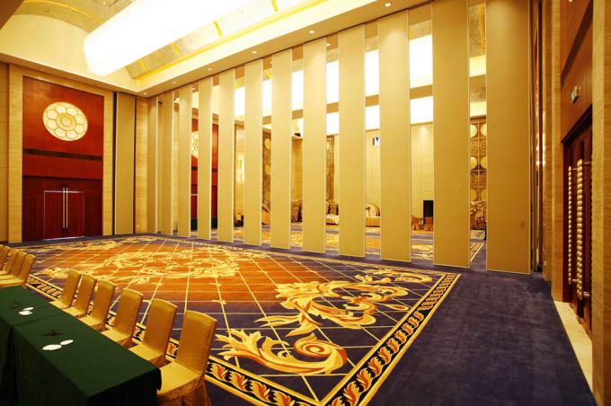 Sound Insulation Folding Movable Partition Walls System For Banquet Hall 1
