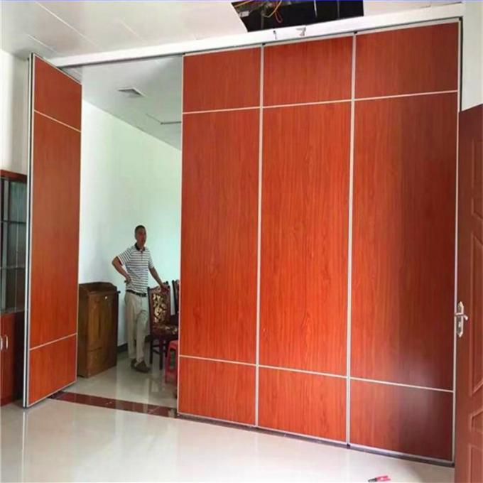 Sound Insulation Movable Track Folding Sliding Partition Wall Easy Operated 1