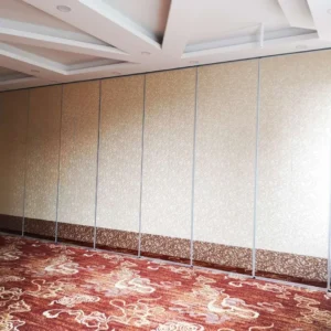 Sound Insulation Office Wall Partition Floor To Ceiling Hanging System