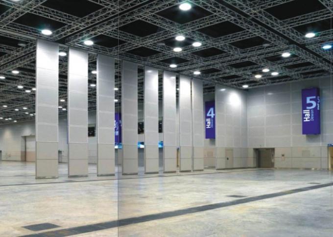 Sound Proof Aluminum Movable Restaurant Partition Wall Sliding Open Style 2