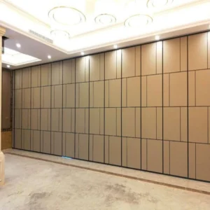 Sound Proof Folding Door Partitions For Banquet Hall / Acoustic Partition Wall