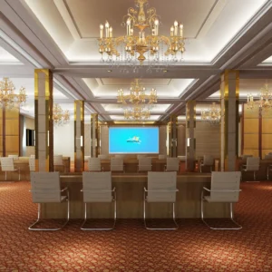 Sound Proof Folding Internal Doors For Meeting Room , Interior Door