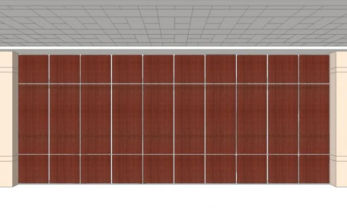 Sound Proof Folding Internal Doors For Meeting Room , Interior Door 1