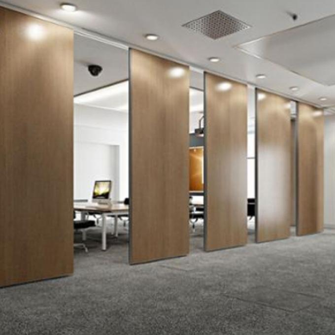 Sound Proof Movable Aluminum Partition Wall / Banquet Room Dividers 1