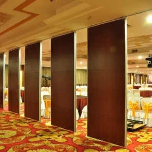 Sound Proof Movable Aluminum Partition Wall / Banquet Room Dividers