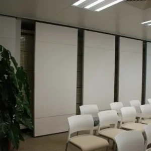 Sound Proof Office Partition Walls Floor To Ceiling / Sliding Room Dividers
