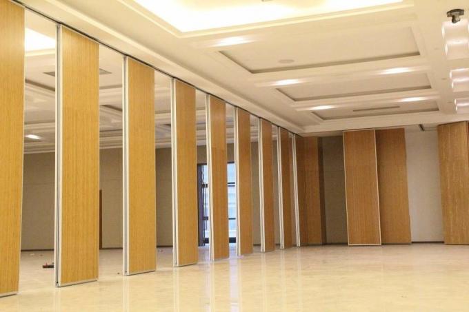 Sound Proof Office Partition Walls Floor To Ceiling / Sliding Room Dividers 0