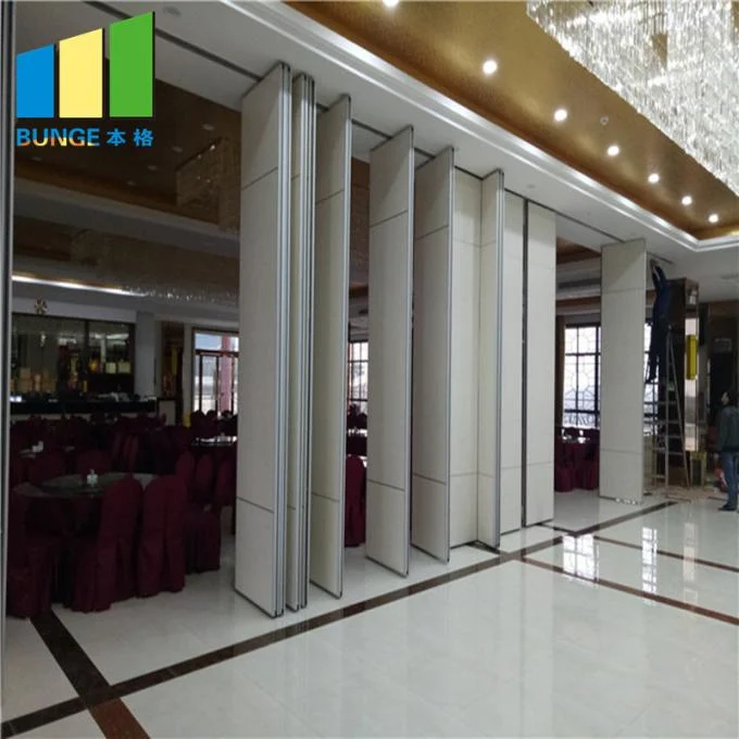 Sound Proof Operable Folding Partition Walls For Meeting Room / Auditorium 2