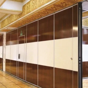 Sound Proof Operable Folding Partition Walls Panel Width 1200 Mm For Banquet Hall