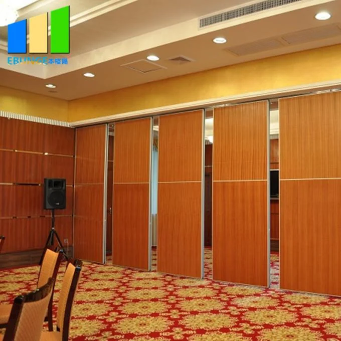 Sound Proof Operable Moveable Partition Foldable Acoustic Room Divider For Auditorium 0
