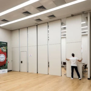 Sound Proofing Foldable Movable Partition Walls For Conference Room / Hotel