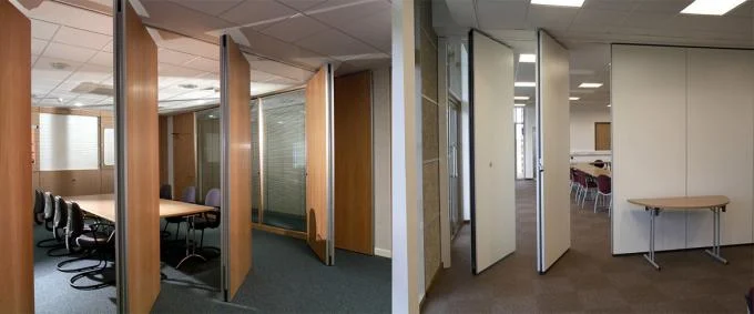 Wooden Soundproof Temporary Sliding Partition Walls For Hotel Banquet Hall 2