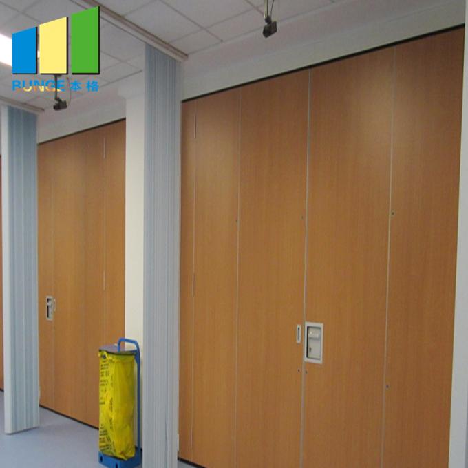 Soundproof Accordion Sliding Room Partitions Office Movable Partitions Wall Board 0