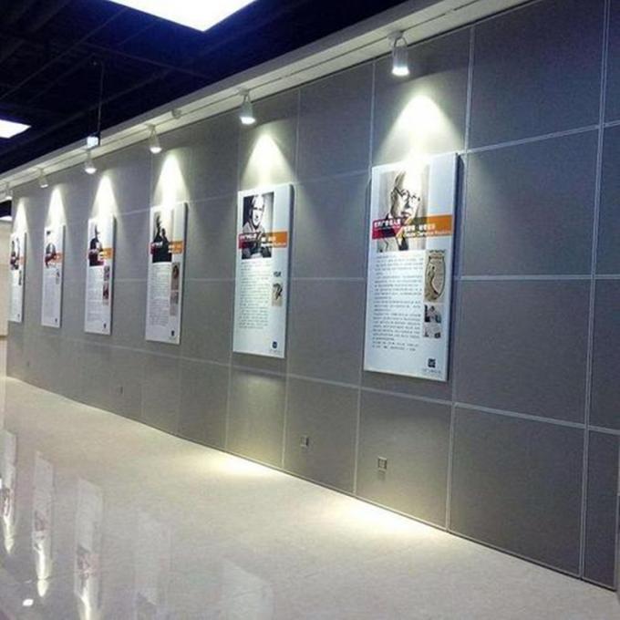 Soundproof Acoustic Folding Movable Partition Walls Fabric Sliding Doors 0