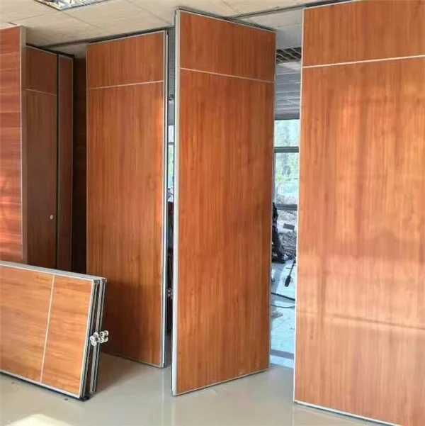 Soundproof Acoustic Partition Wall Thickness 65mm Movable Aluminium Frame 0